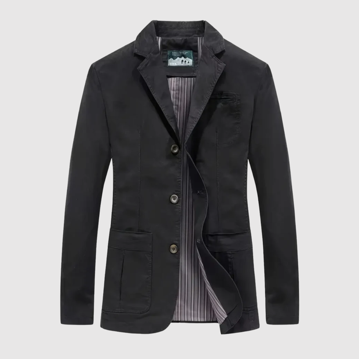 Šimon – Veste en coton à coupe classique
