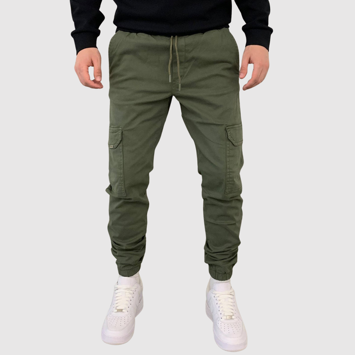 Leo - Pantalon cargo pour hommes au design moderne