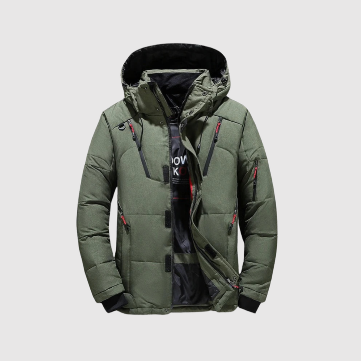 Marek – Veste d'hiver avec doublure thermique et capuche