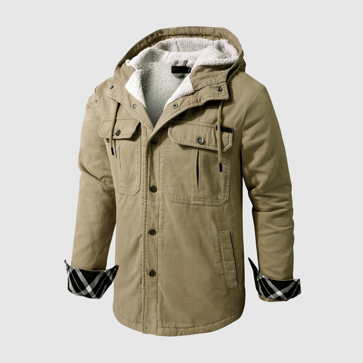 Marek – Veste d'hiver pour homme avec doublure isolante et design chaud
