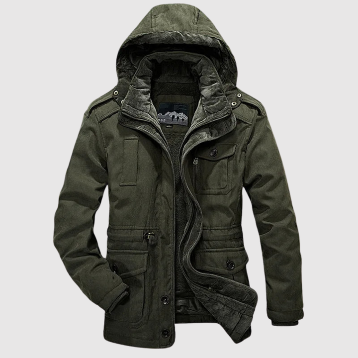 Marek – Veste d'hiver avec doublure en duvet et style sportif
