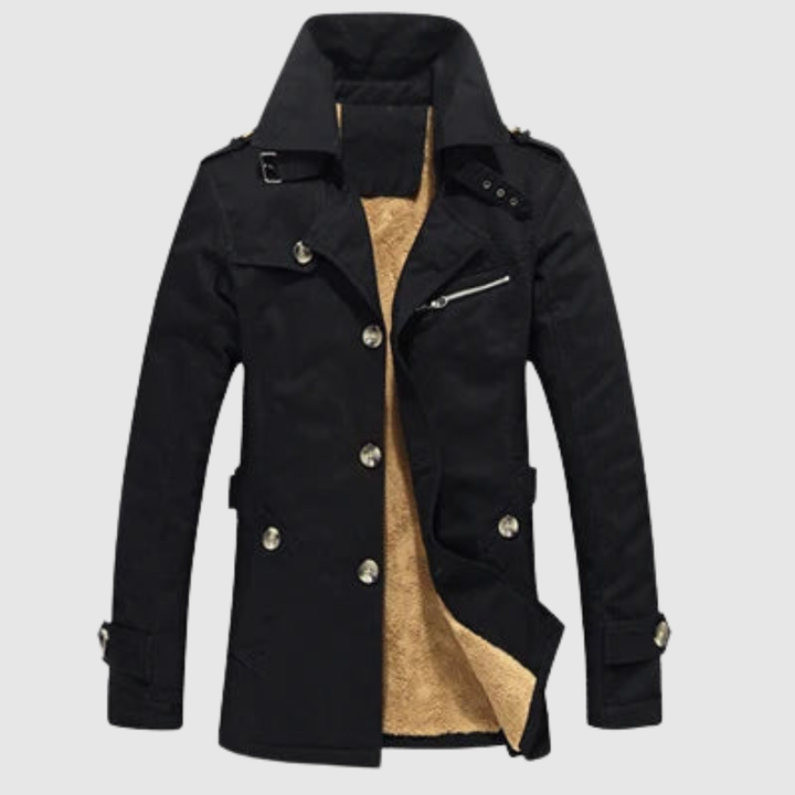 Marek – Manteau d'hiver avec doublure en laine