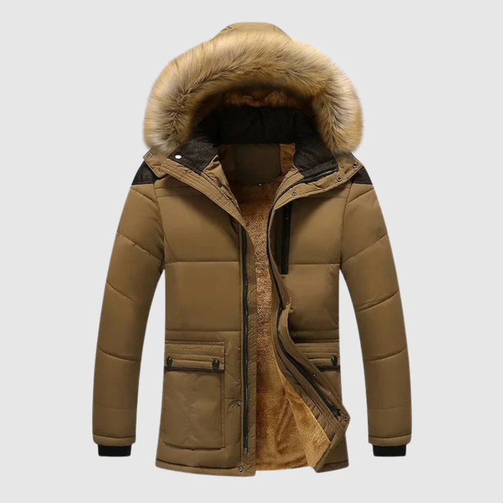 Marek – Veste d'hiver avec capuche en duvet