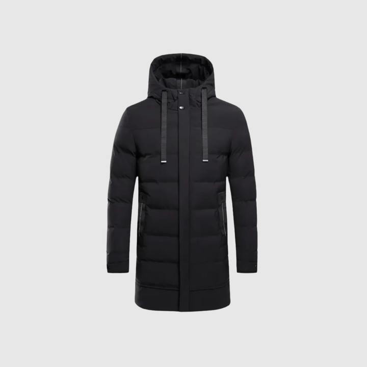 Marek – Long manteau d'hiver avec capuche