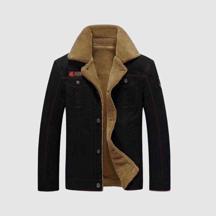 Marek – Veste avec doublure en fausse fourrure