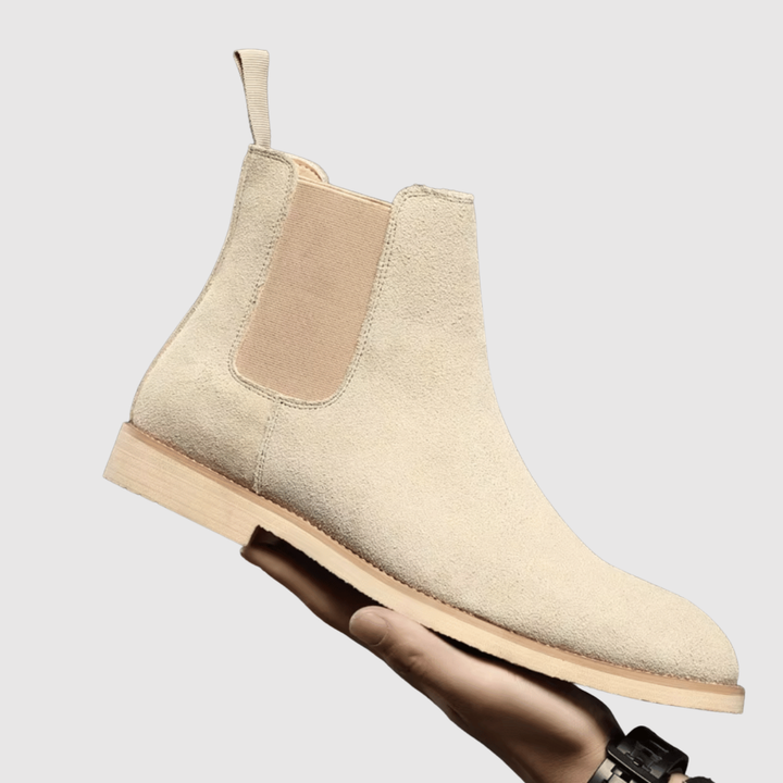 Oskar - Chaussures en velours avec côtés élastiques