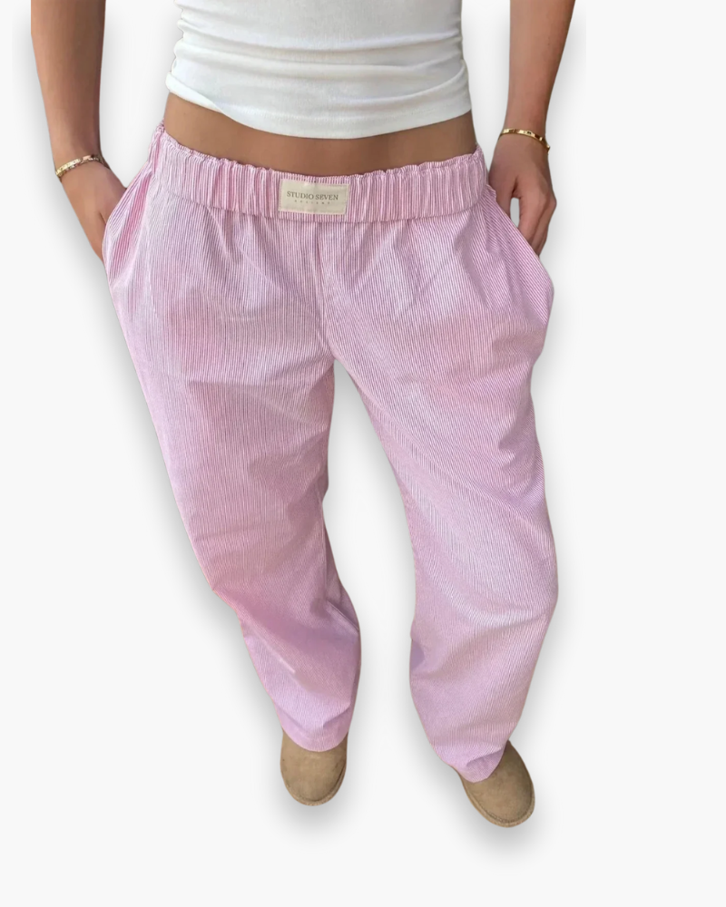 Suzanne - Pantalon Décontracté Léger Et Confortable Femme