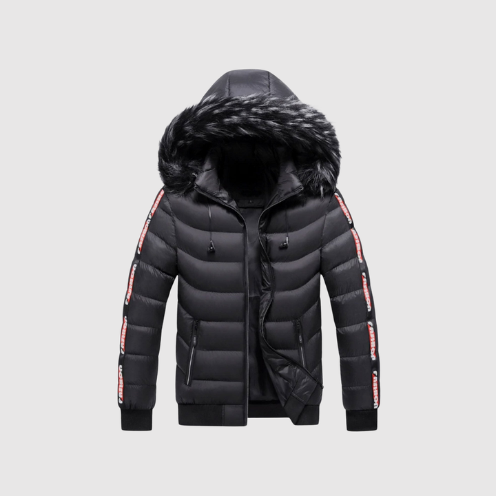 Marek – Veste d'hiver en duvet avec capuche