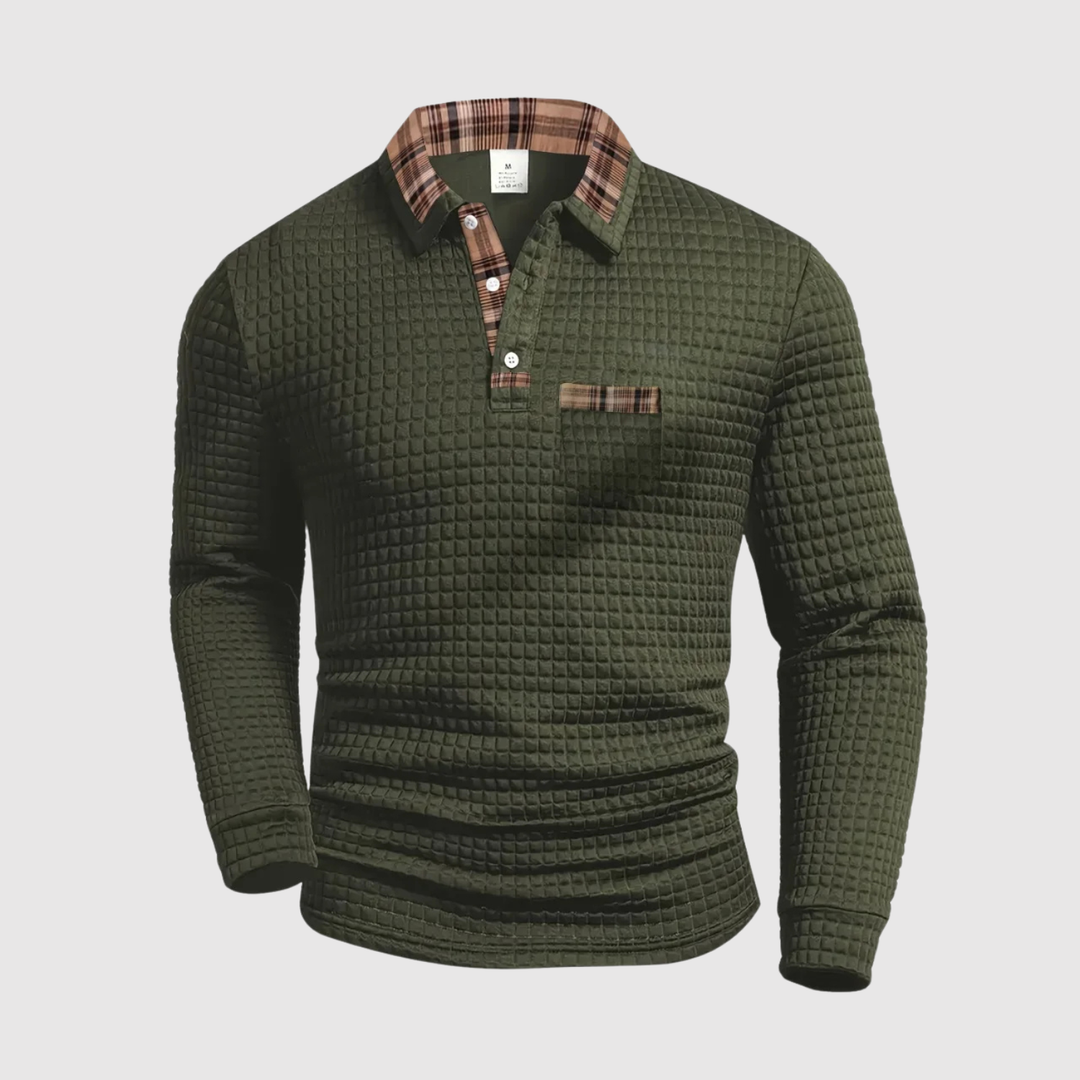 Lucas - Chemise élégante pour homme avec col et design stylé