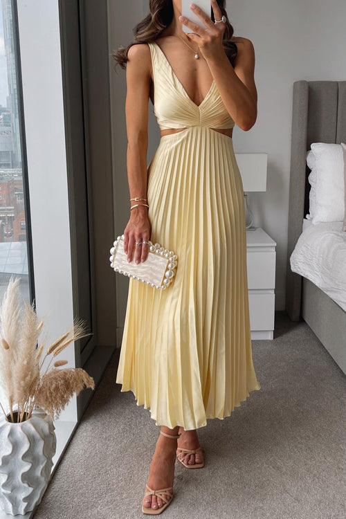 Camila - Robe Sans Manches Midi