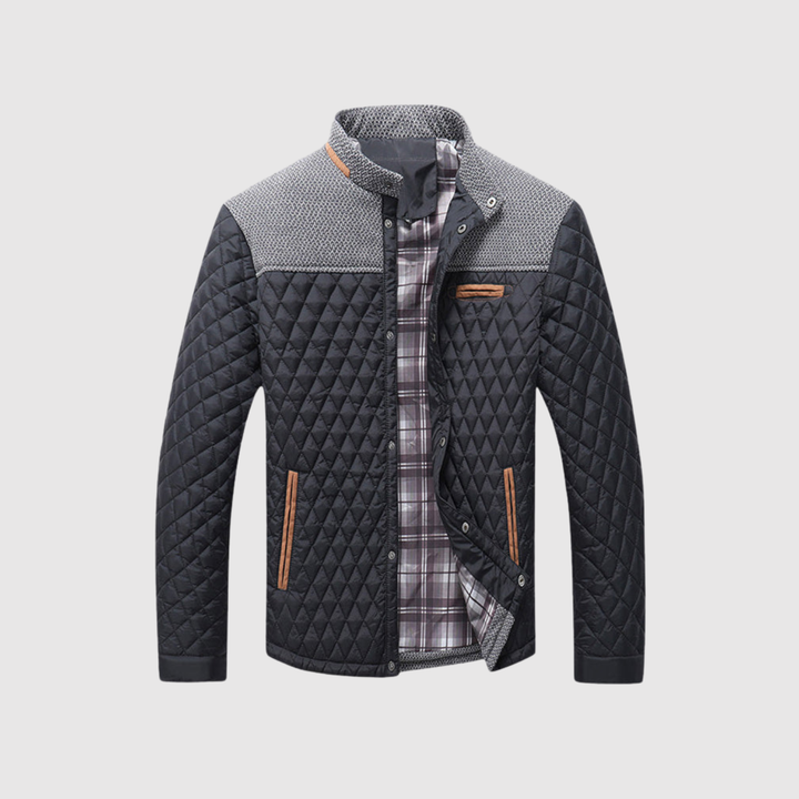 Marek – Veste matelassée pour homme à carreaux