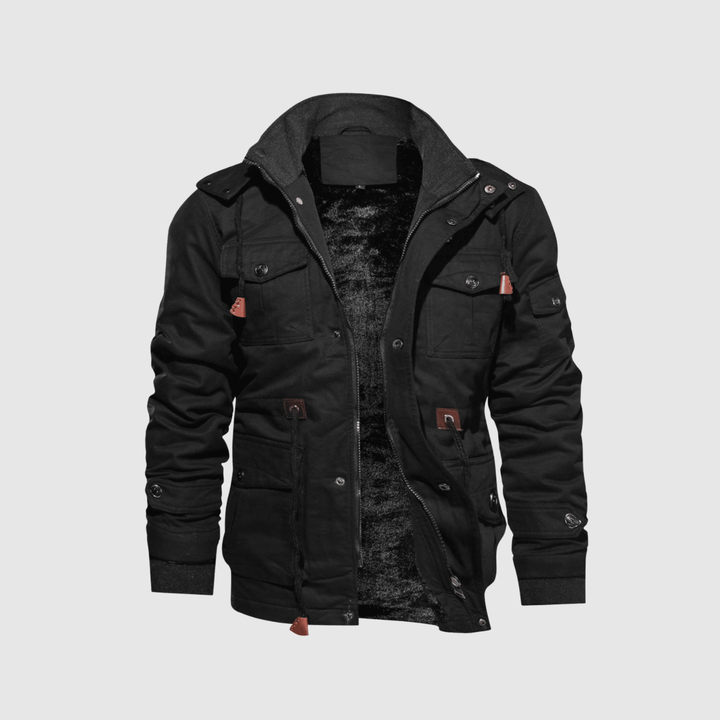 Marek – Veste masculine avec poches et doublure chaude