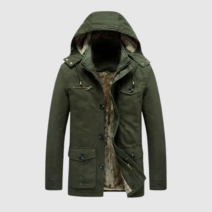 Marek – Veste d'hiver élégante avec doublure en laine