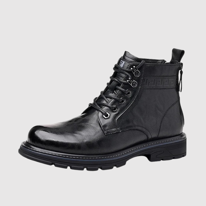 Oskar – Chaussures en Cuir Urbaines avec Détails et Résistance