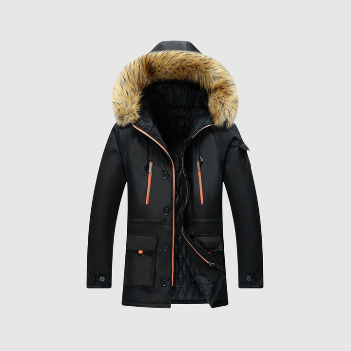 Marek – Parka d'hiver avec capuche et doublure chaude