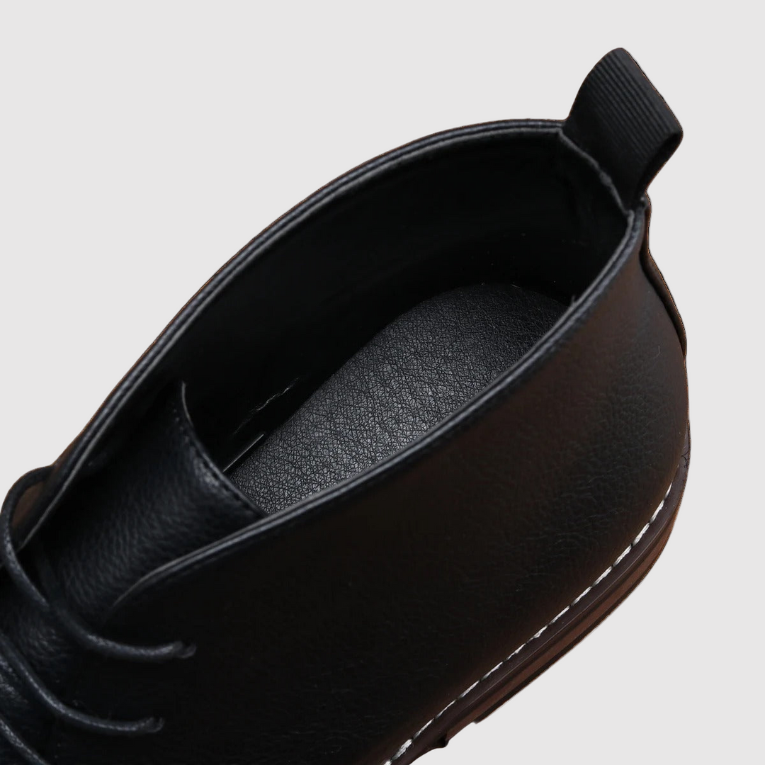 Viktor – Chaussures de travail en cuir noir