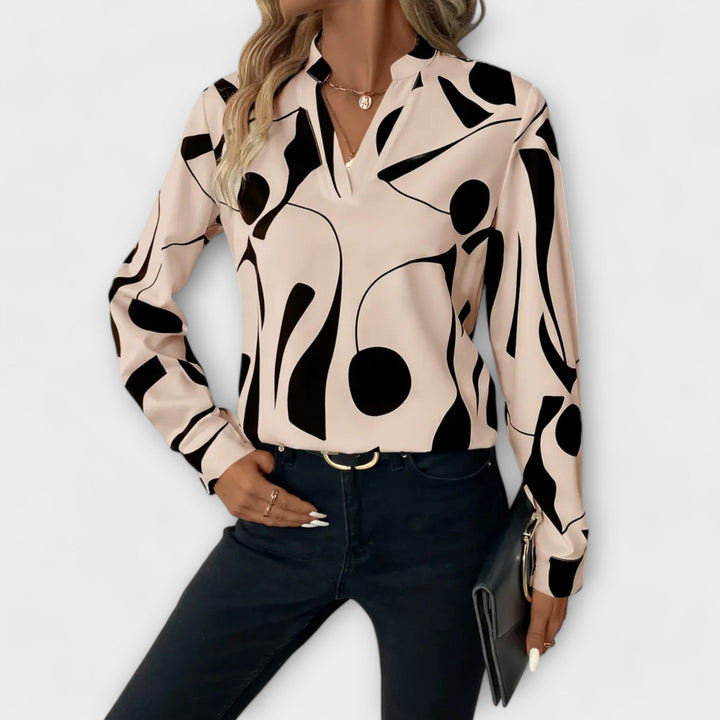 Catarina - Blouse élégante à manches longues