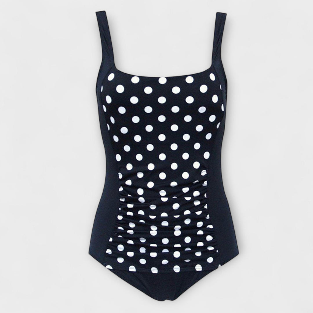 Loes - Maillot de bain rétro avec bonnets préformés