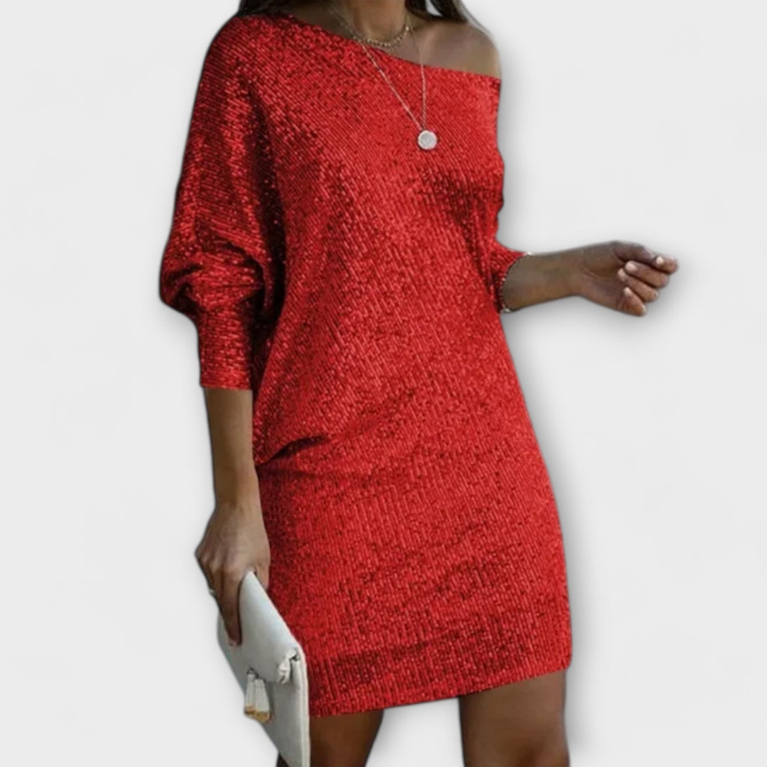 Robe de fête avec paillettes