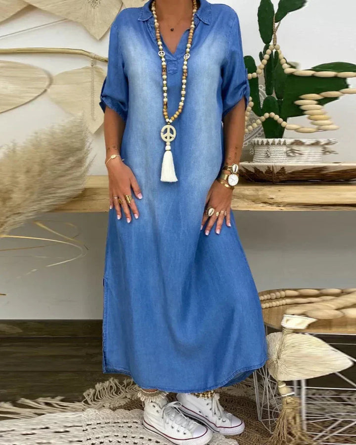 Ibiza - Robe Maxi en Jean
