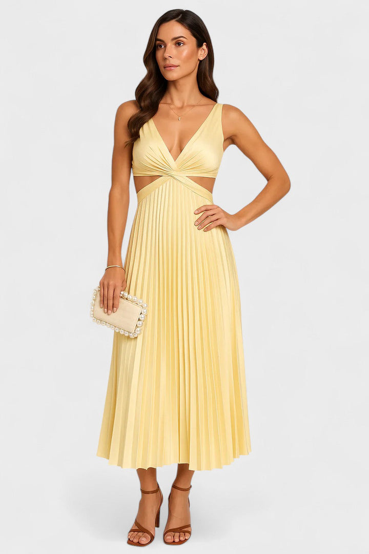 Camila - Robe Sans Manches Midi
