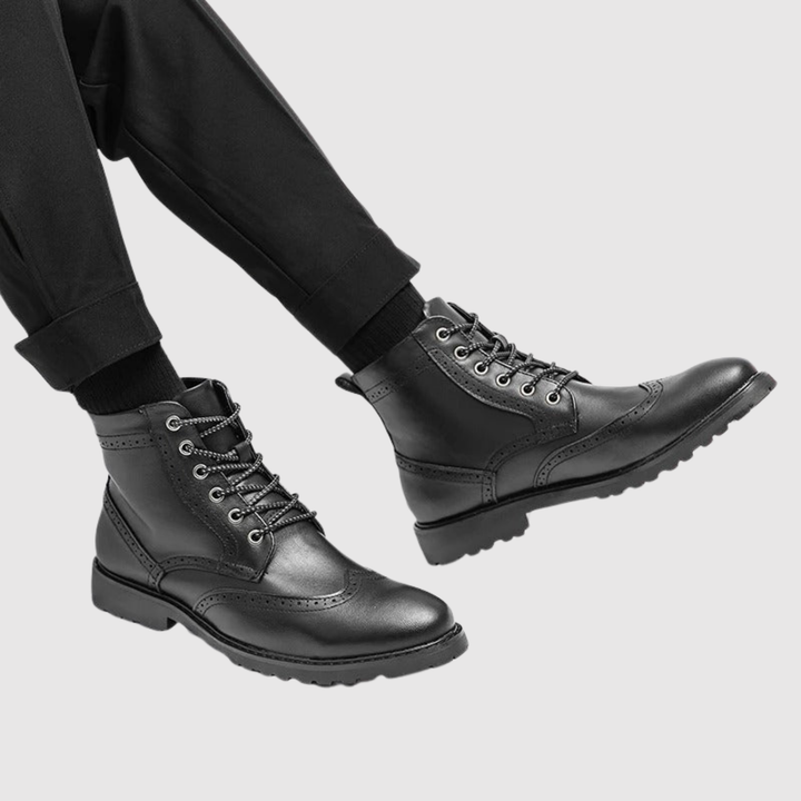 Viktor – Chaussures en cuir classiques à lacets