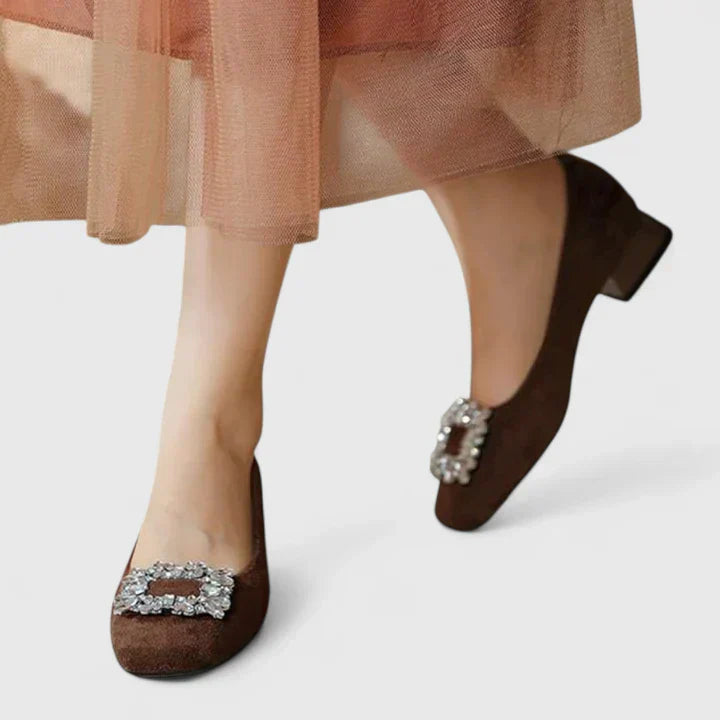 Juliane - Ballerines à boucle ornementale