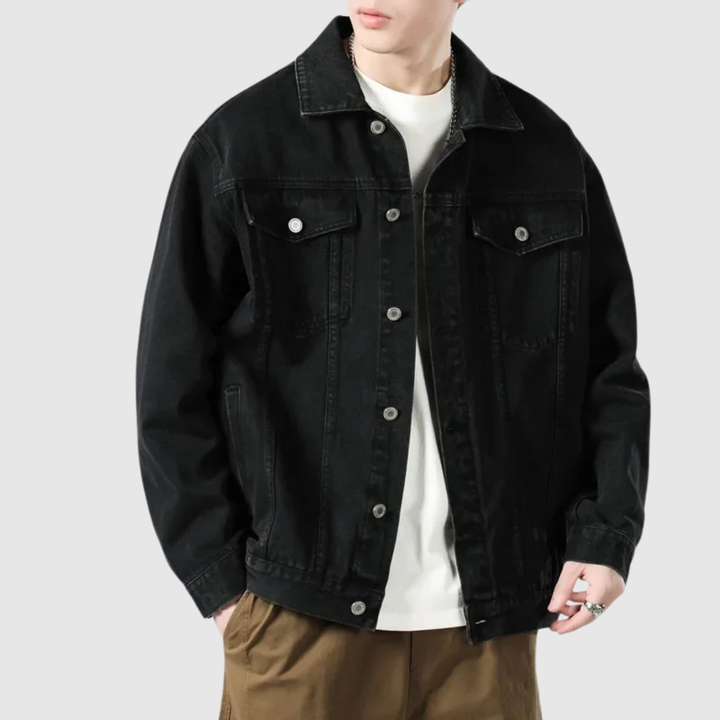 Šimon – veste en jean rétro en 100% coton