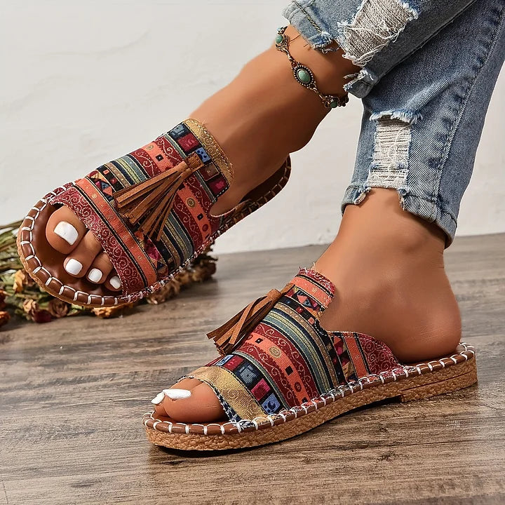 Leena - Sandales Orthopédiques Plates Confortables