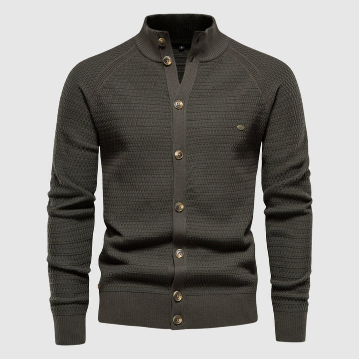 Šimon - Cardigan classique en coton tissé