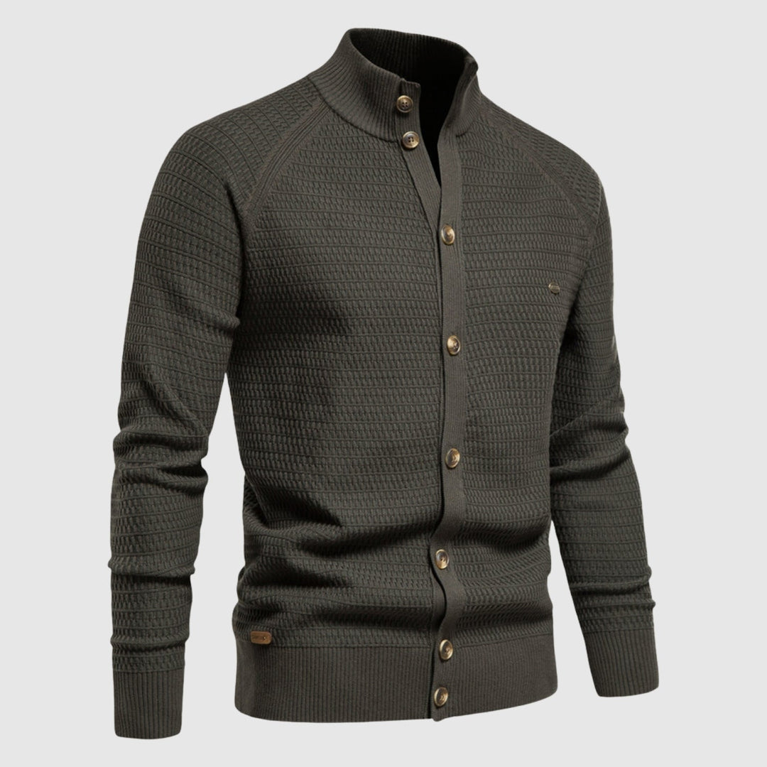 Šimon - Cardigan classique en coton tissé