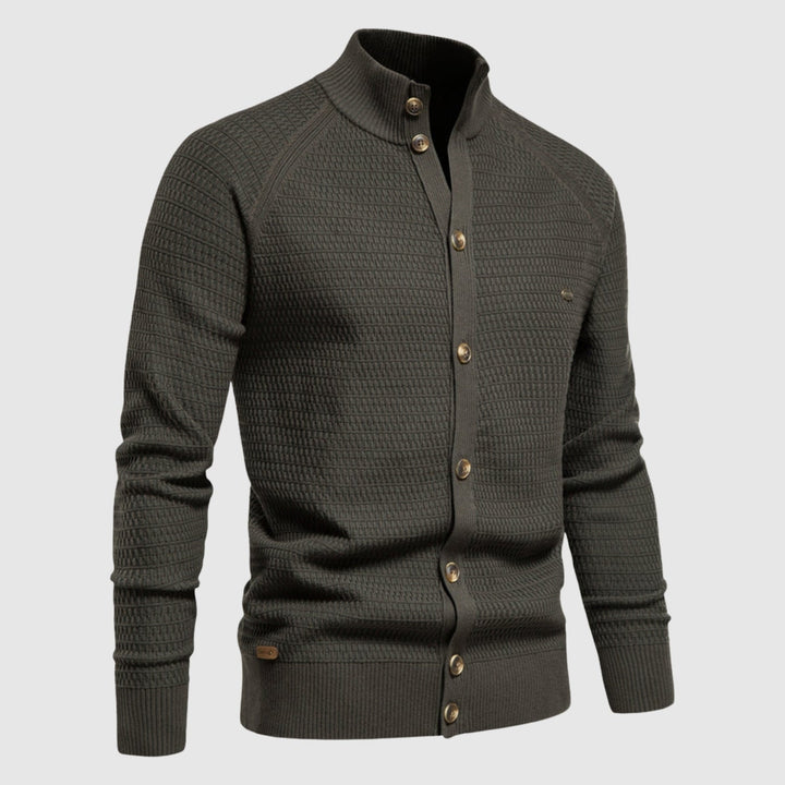 Šimon - Cardigan classique en coton tissé