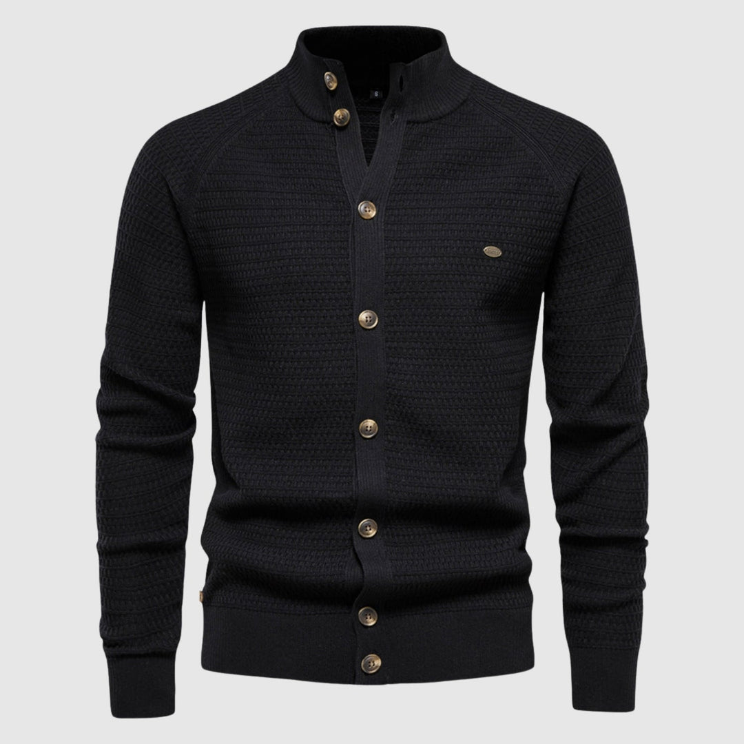 Šimon - Cardigan classique en coton tissé