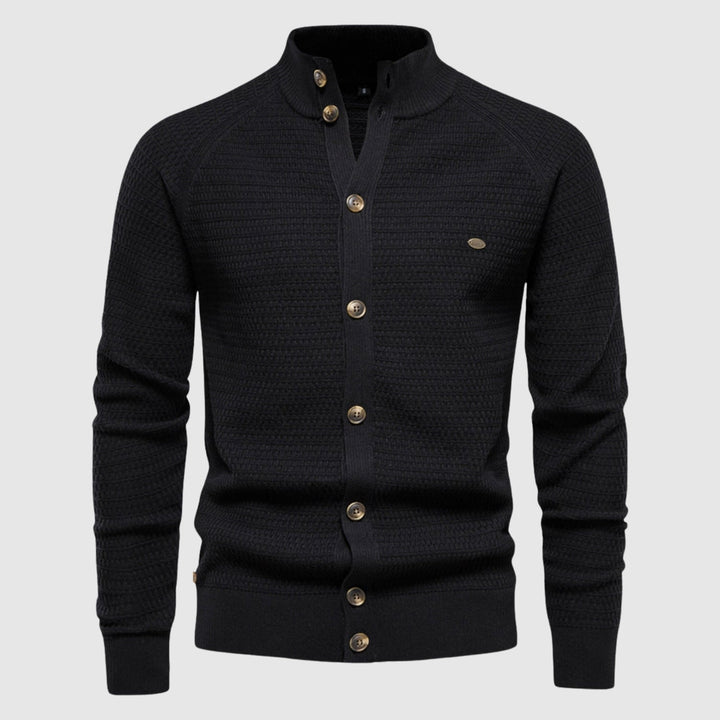 Šimon - Cardigan classique en coton tissé