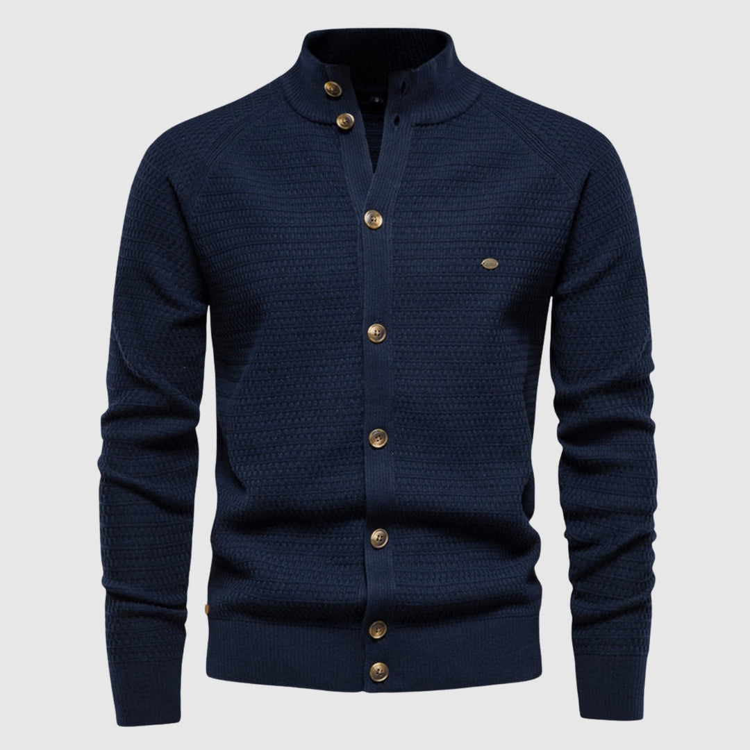 Šimon - Cardigan classique en coton tissé