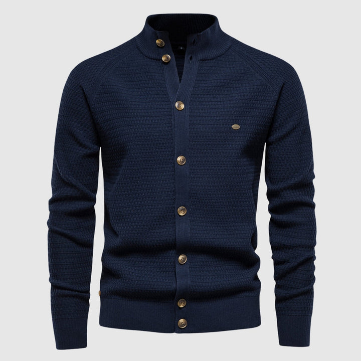 Šimon - Cardigan classique en coton tissé