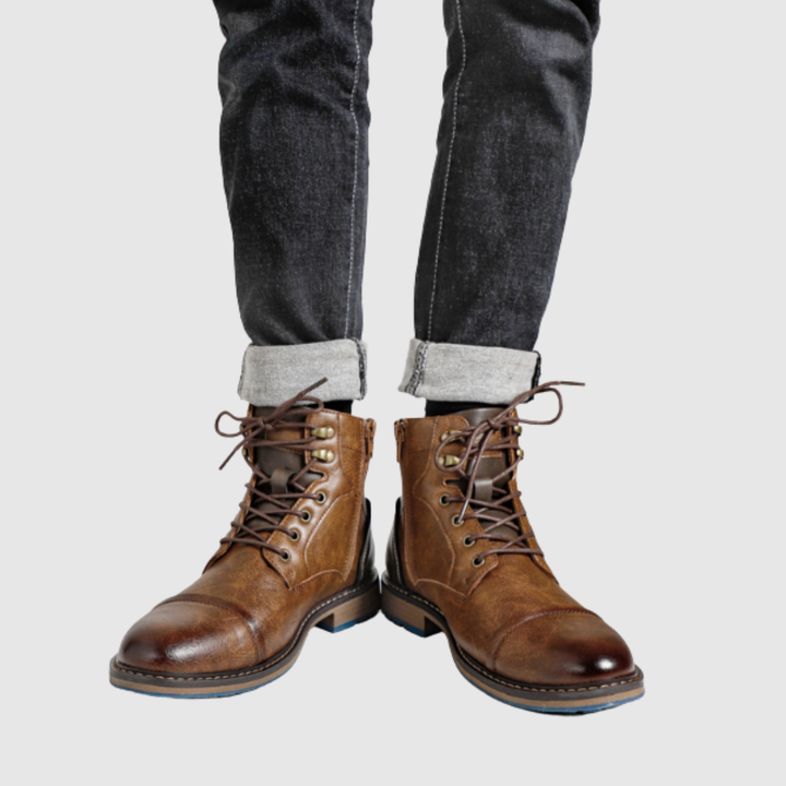 Radim – Chaussures en cuir urbaines avec semelle durable