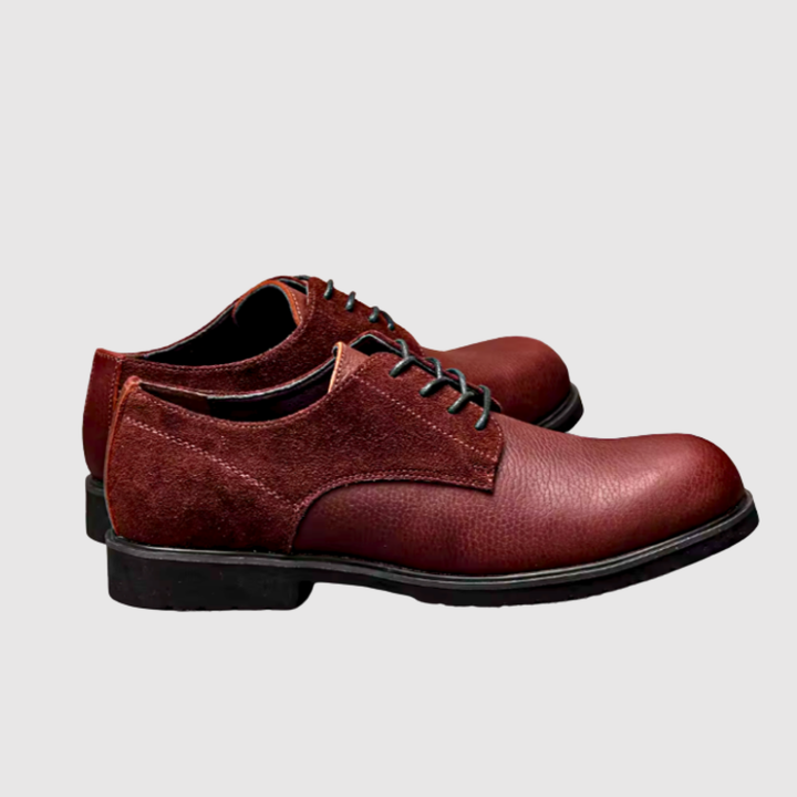 Viktor – Chaussures en cuir brun classiques pour hommes