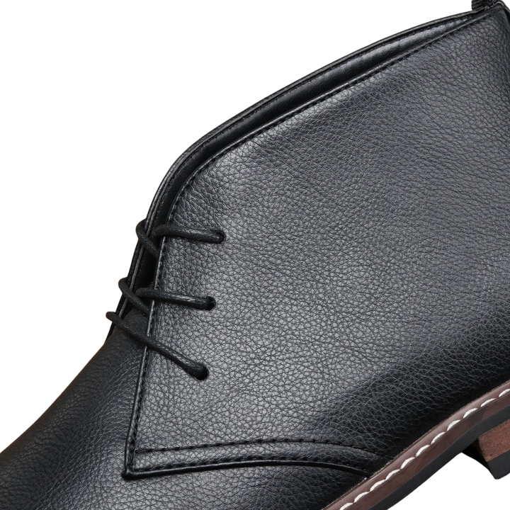 Viktor – Chaussures de travail en cuir noir