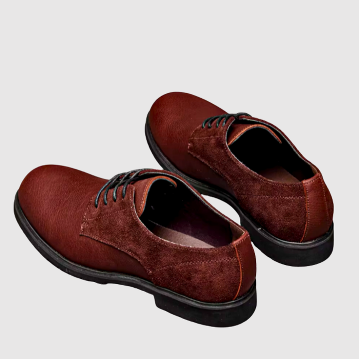 Viktor – Chaussures en cuir brun classiques pour hommes