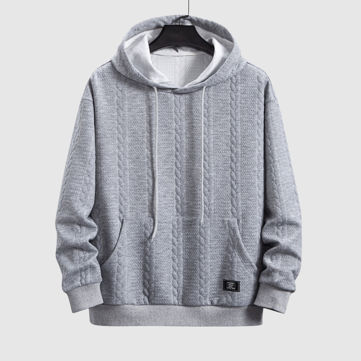 Daniel – Sweat-shirt avec tricot texturé