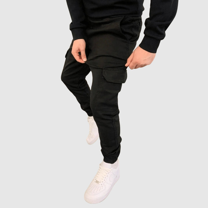 Leo - Pantalons cargo joggers stylés et pratiques