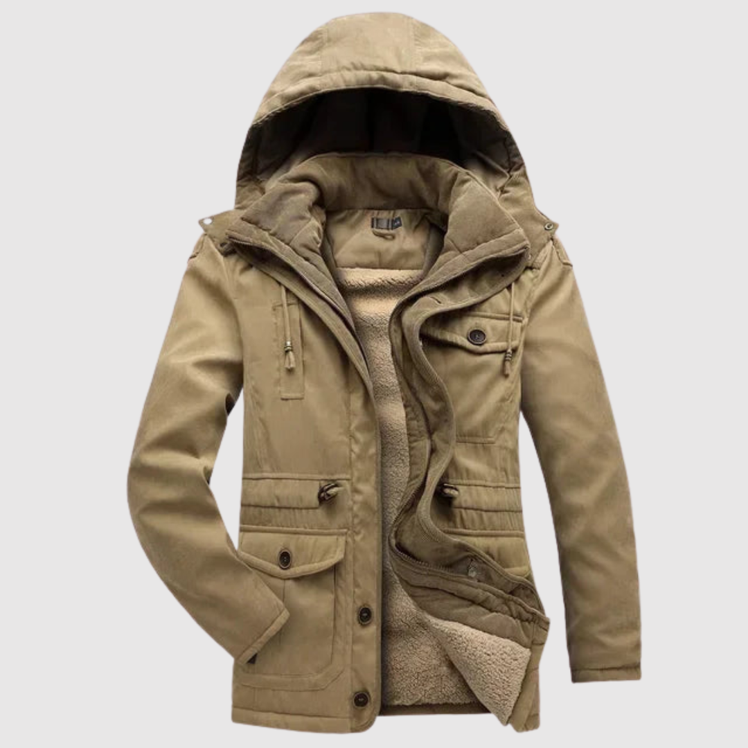 Marek – Veste d'hiver chaude avec doublure épaisse