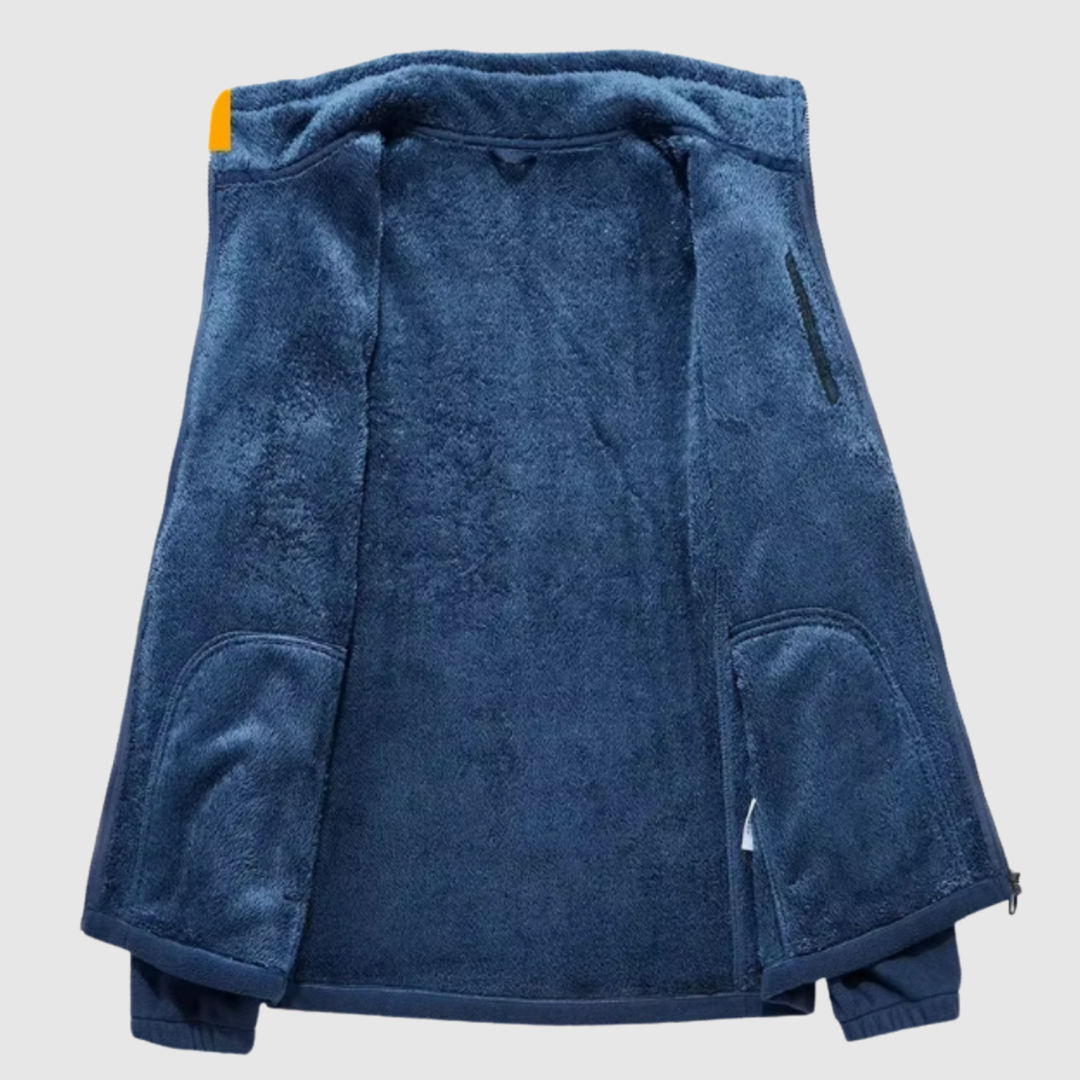 Marek – Veste d'hiver en velours avec doublure douce