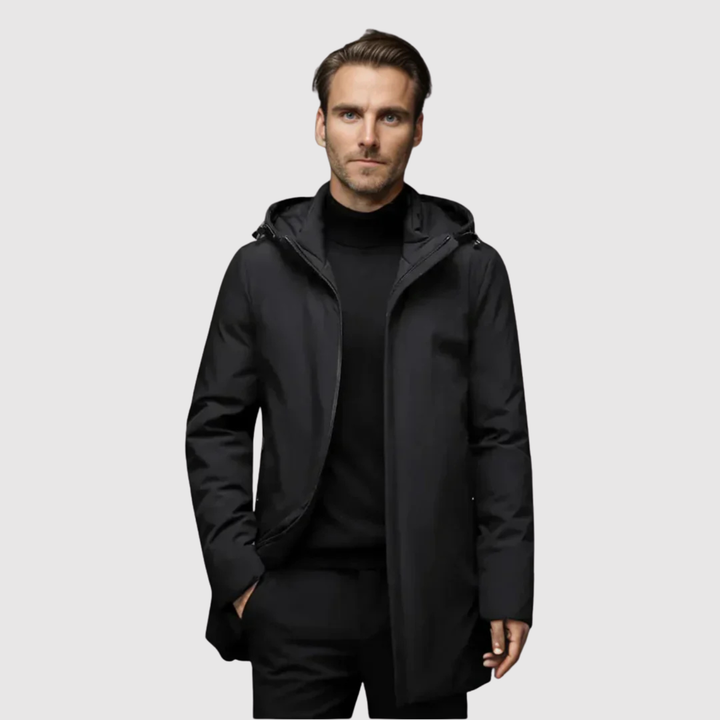 Marek – Manteau d'hiver élégant avec capuche