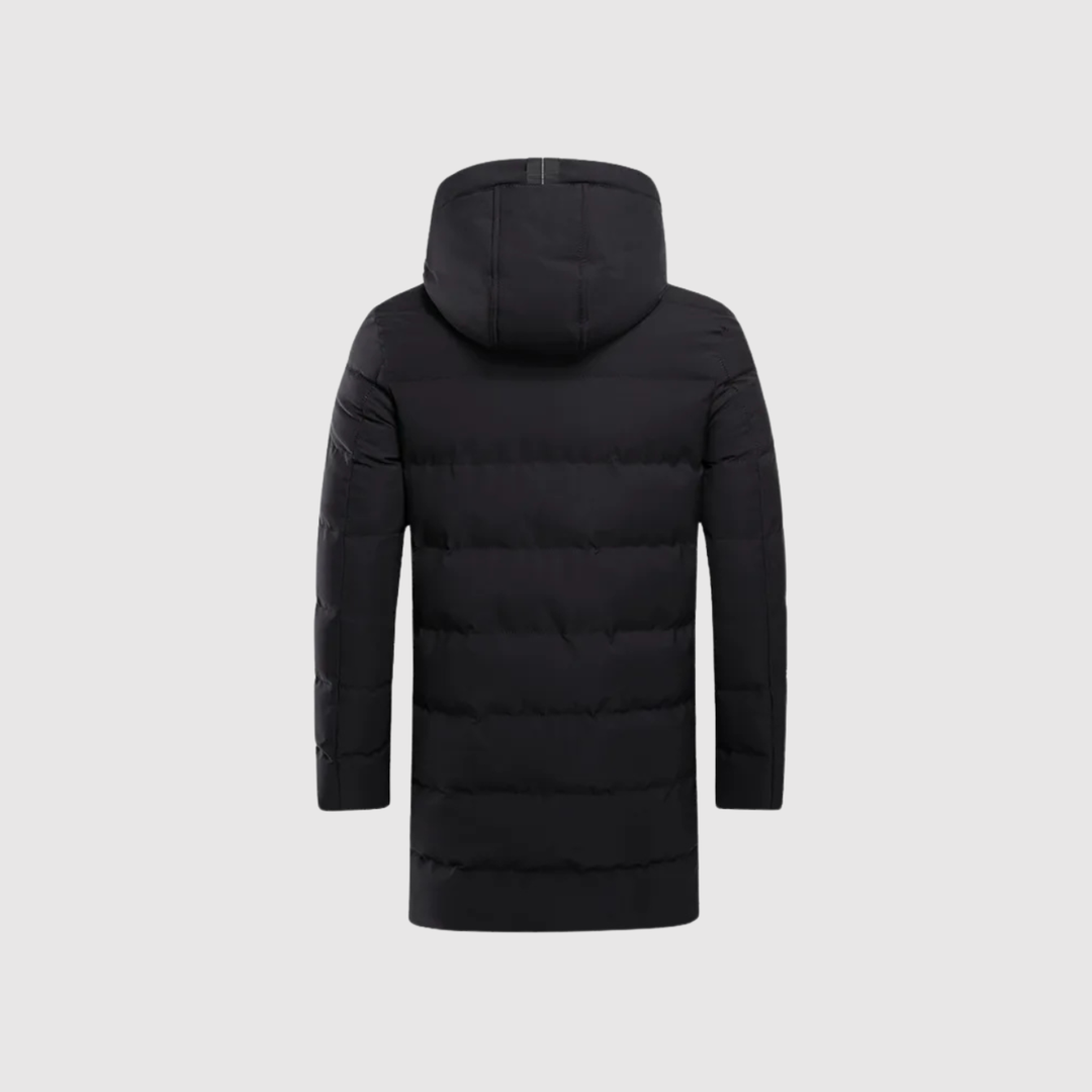 Marek – Long manteau d'hiver avec capuche