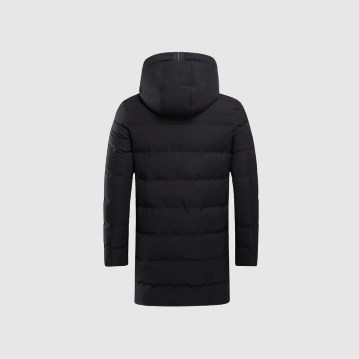 Marek – Long manteau d'hiver avec capuche