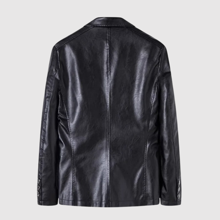 Dorian – Veste en cuir élégante avec une brillance moderne