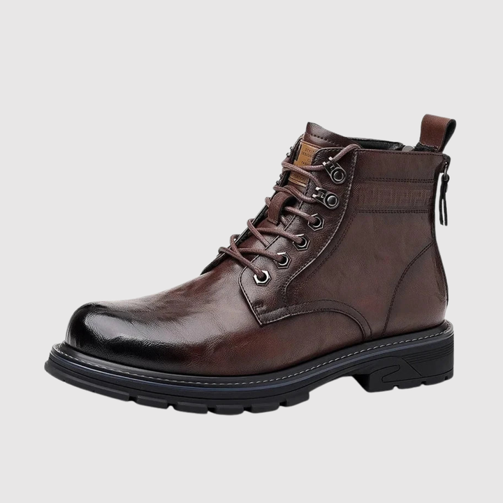 Oskar – Chaussures en Cuir Urbaines avec Détails et Résistance