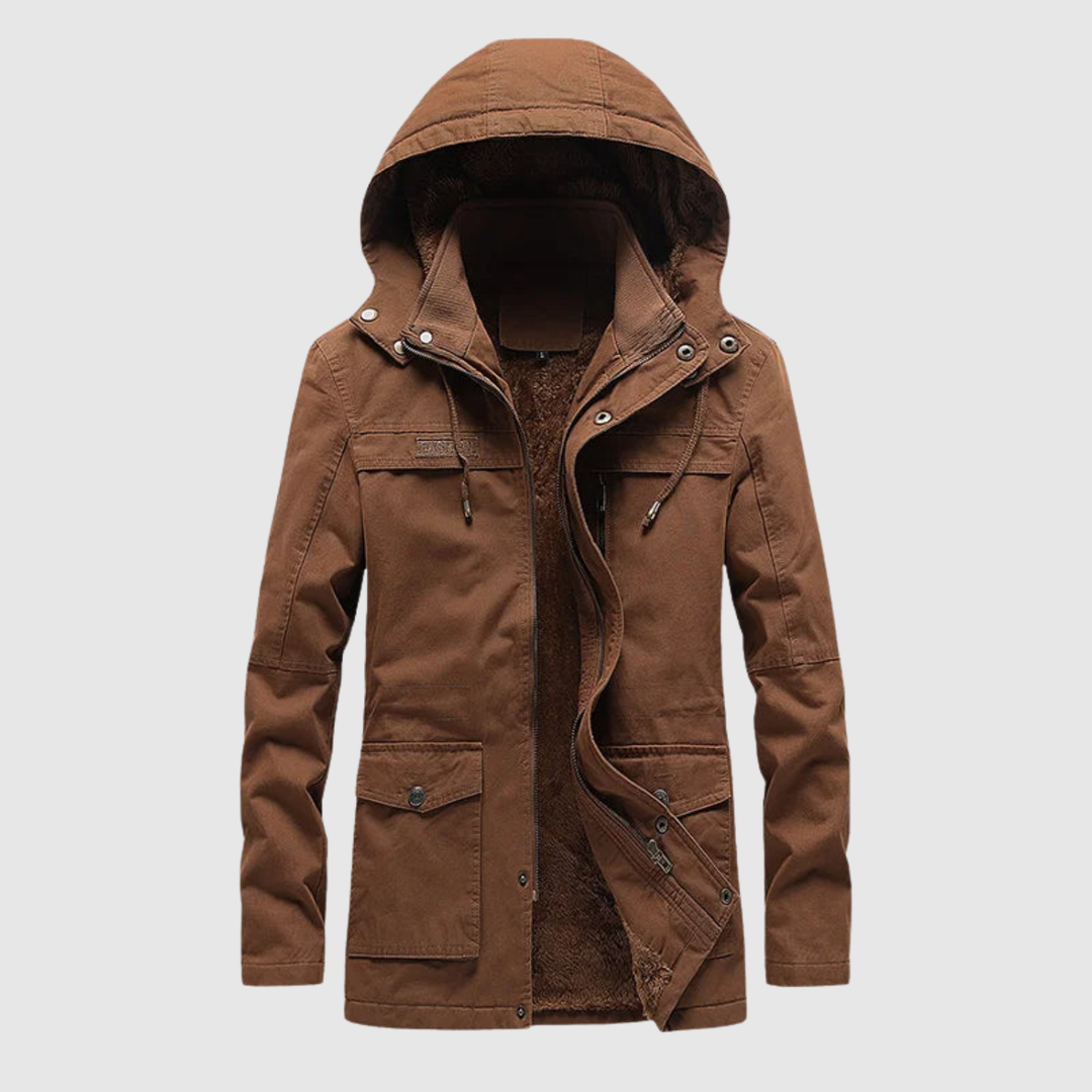 Marek – Veste d'hiver avec une véritable silhouette et une doublure chaude